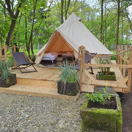 Glamping Lawica- Splywy Przelomem Bardzkim Роскошный шатер *