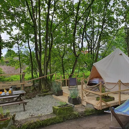 Роскошный шатер Glamping Lawica- Splywy Przelomem Bardzkim