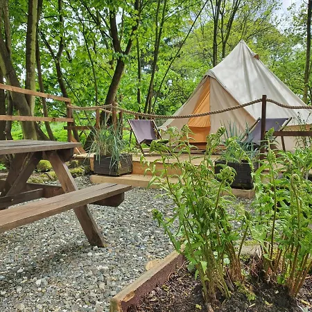Роскошный шатер Glamping Lawica- Splywy Przelomem Bardzkim
