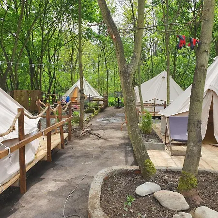 Роскошный шатер Glamping Lawica- Splywy Przelomem Bardzkim