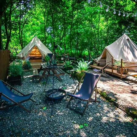 Tente de luxe Glamping Lawica- Splywy Przelomem Bardzkim Kłodzko