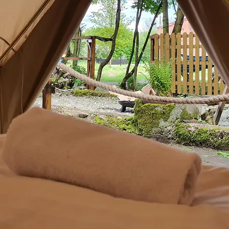Tente de luxe Glamping Lawica- Splywy Przelomem Bardzkim Kłodzko