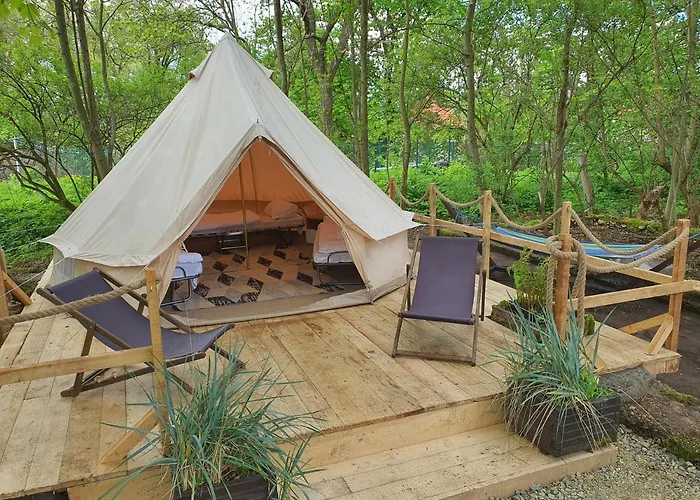 Tente de luxe Glamping Lawica- Splywy Przelomem Bardzkim Kłodzko