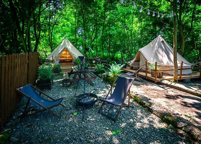 Tente de luxe Glamping Lawica- Splywy Przelomem Bardzkim Kłodzko