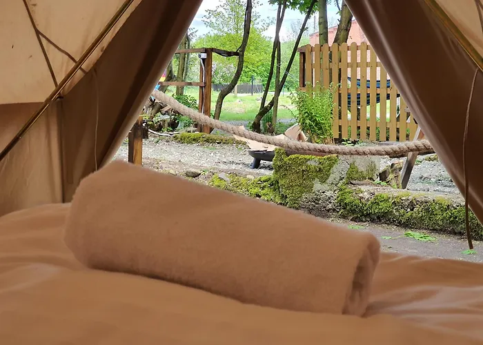 Tente de luxe Glamping Lawica- Splywy Przelomem Bardzkim Kłodzko